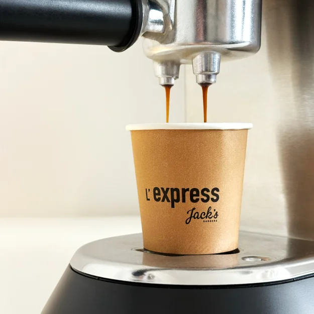 gobelet en carton personnalisé pour la cafétéria