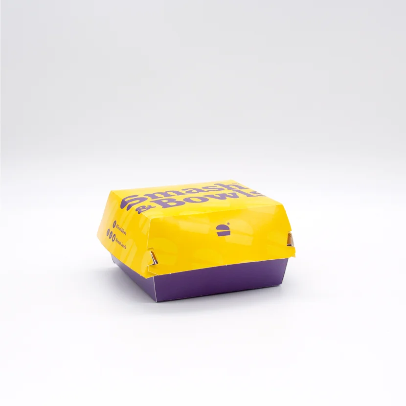 boite burger personnalisé, boite burger pour la vente à emporter