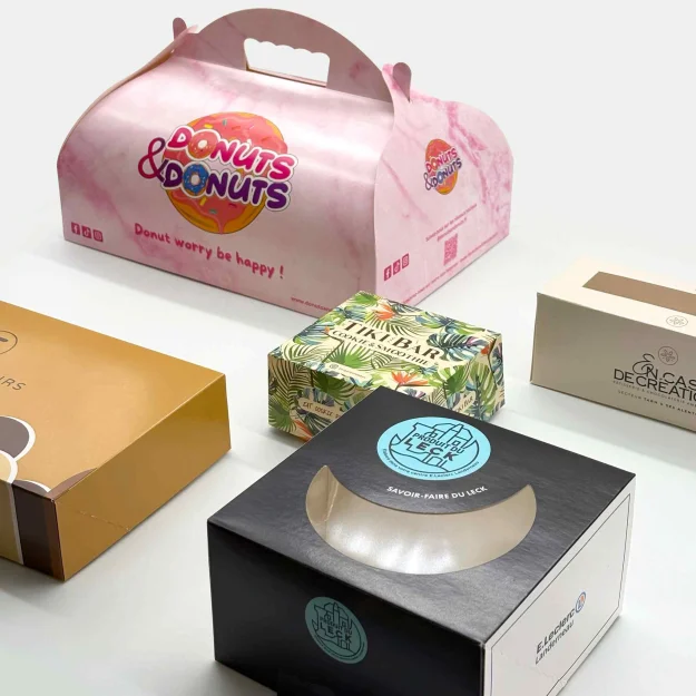 boite pâtisserie pour la boulangerie