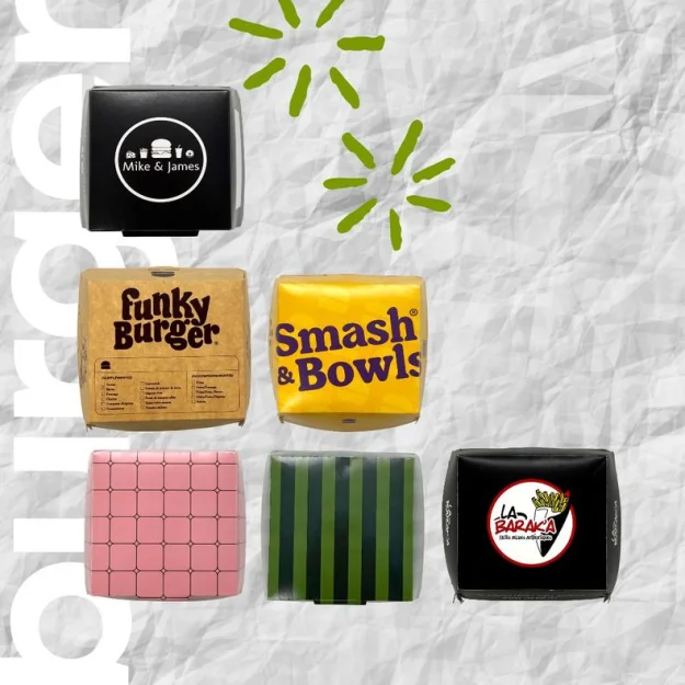 la boite burger personnalisé pour la restauration