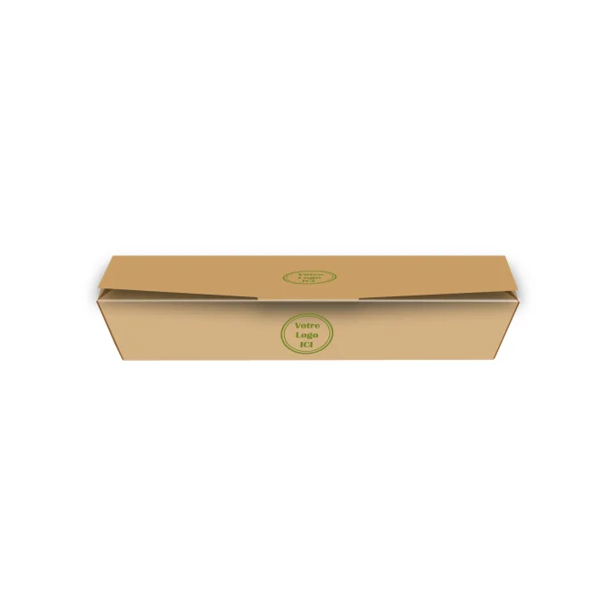 Boîte en carton alimentaire personnalisée pour traiteurs et snacking