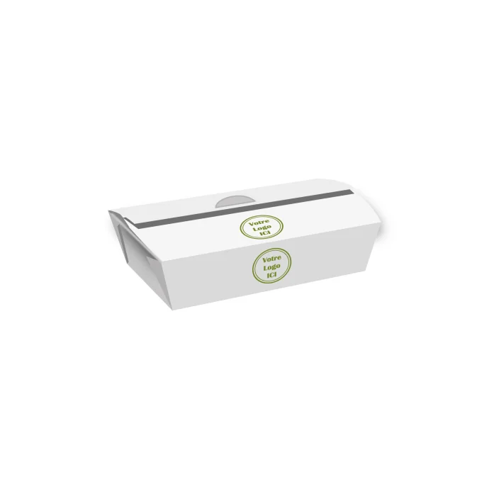 Emballage sur mesure pour plats à emporter avec logo