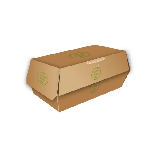 Boîte sandwich personnalisable avec impression sur le couvercle