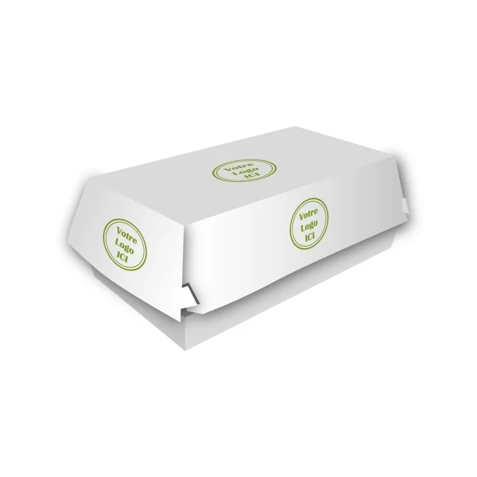 Boîte à sandwich personnalisée avec logo et impression sur mesure