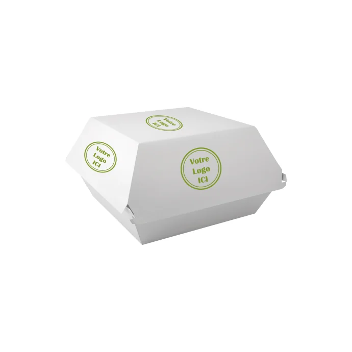 Boîte personnalisée pour burger gourmet à emporter