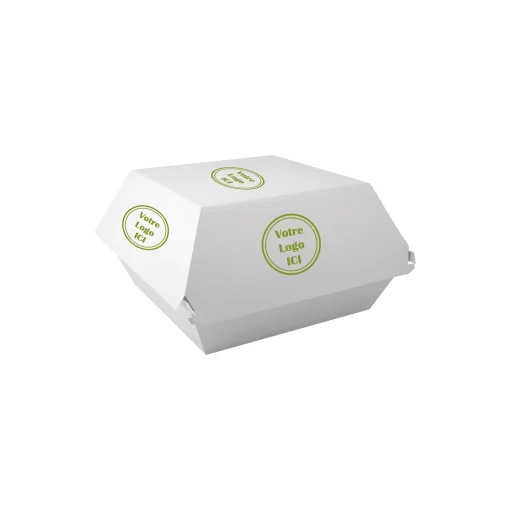 Boîte personnalisée pour burger gourmet à emporter