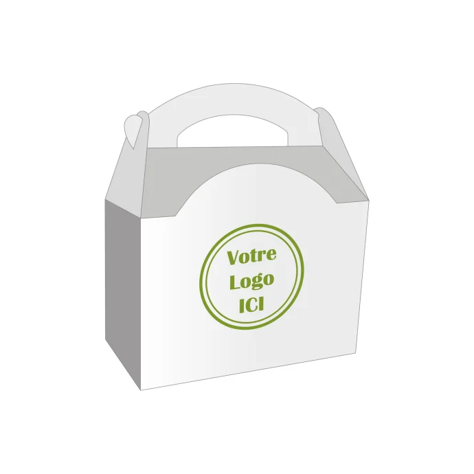 Boîte personnalisée pour menu enfant à emporter