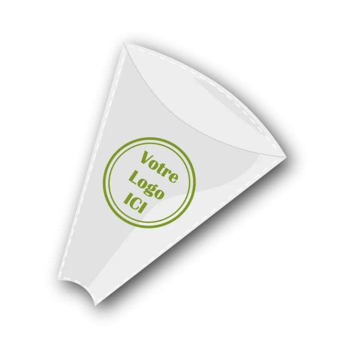 Étui en papier personnalisé pour crêpes, galettes et beignets