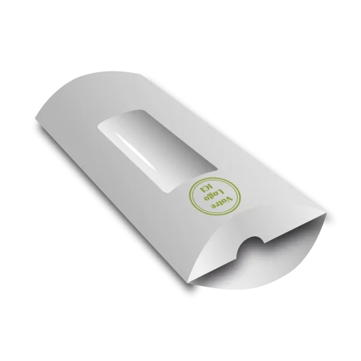 Étui wrap avec fenêtre pour la vente à emporter