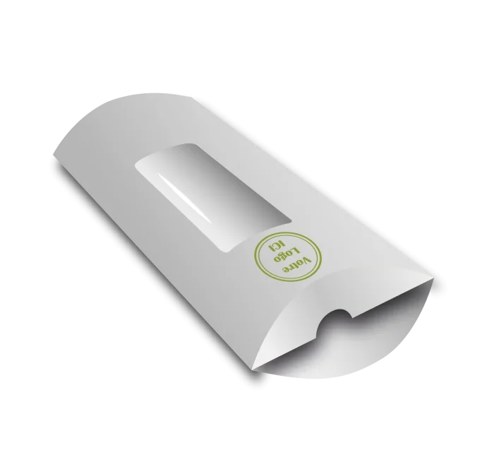 Étui wrap avec fenêtre pour la vente à emporter
