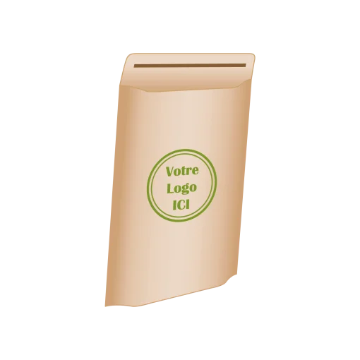 Emballage cadeau personnalisé avec fond stable, idéal pour objets de valeur ou coffrets