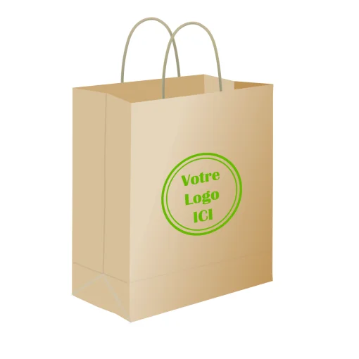 sac kraft personnalisé pour la restauration