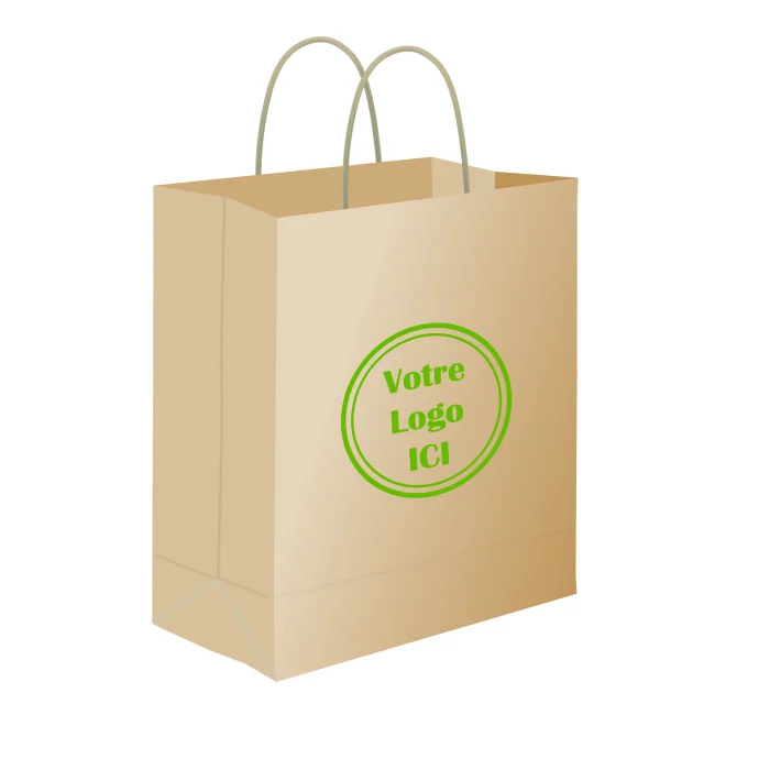 sac kraft personnalisé pour la restauration