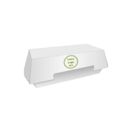 Boîte à Sandwich/Kebab/Tacos - Carton ondulé