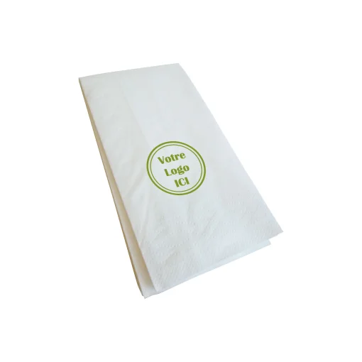 serviette personnalisé pour la vente à emporter