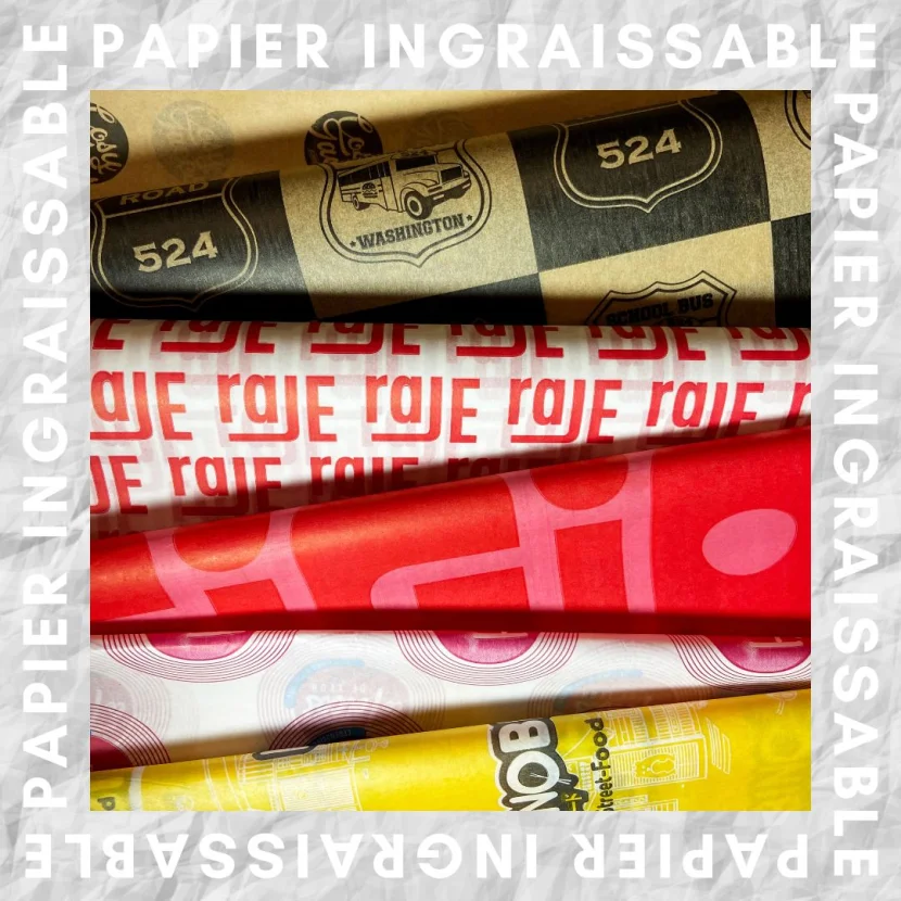 papier ingraissable personnalisé